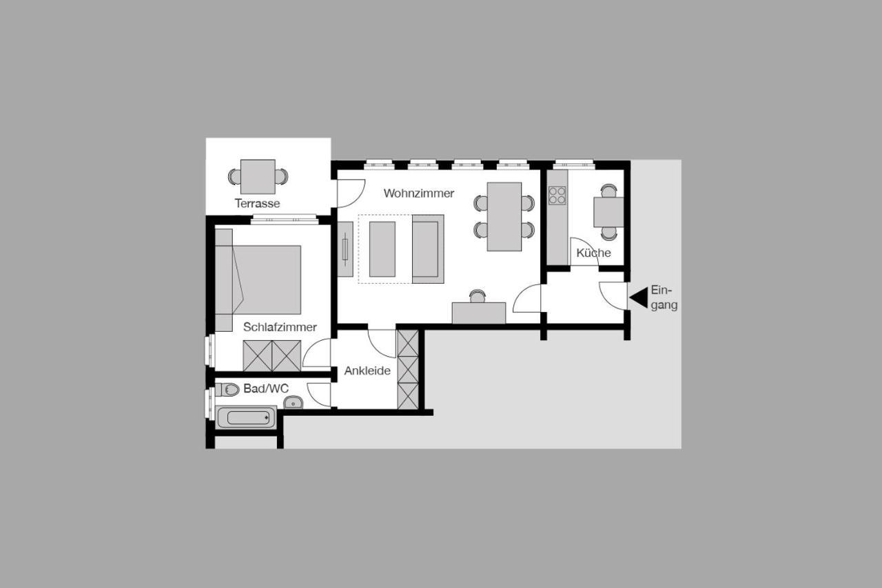 City Stay Furnished Apartments - Fasenstaubstrasse Schaffhausen Exterior foto